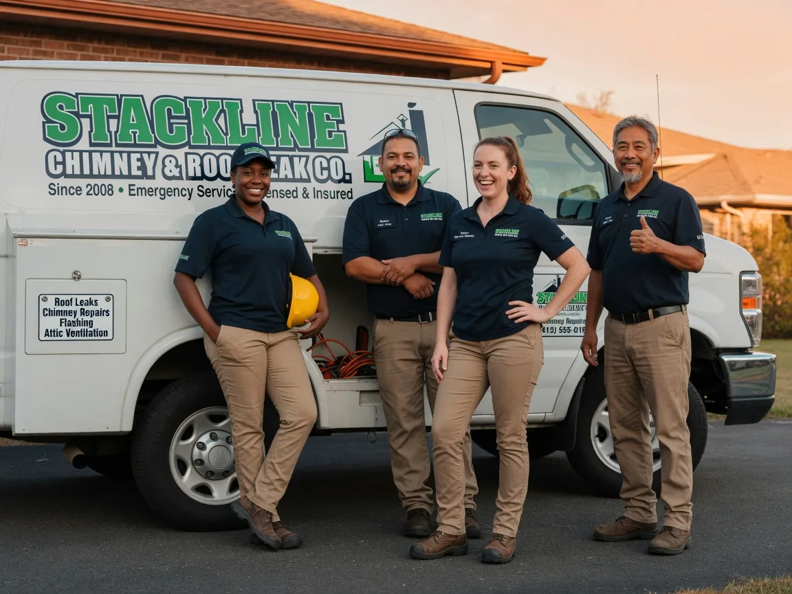 Chimney flashing repair company in Royal Oak, MD